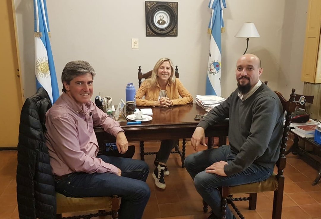 Reunión con  Diputados Provinciales: Any Pereyra y Eduardo Hardoy